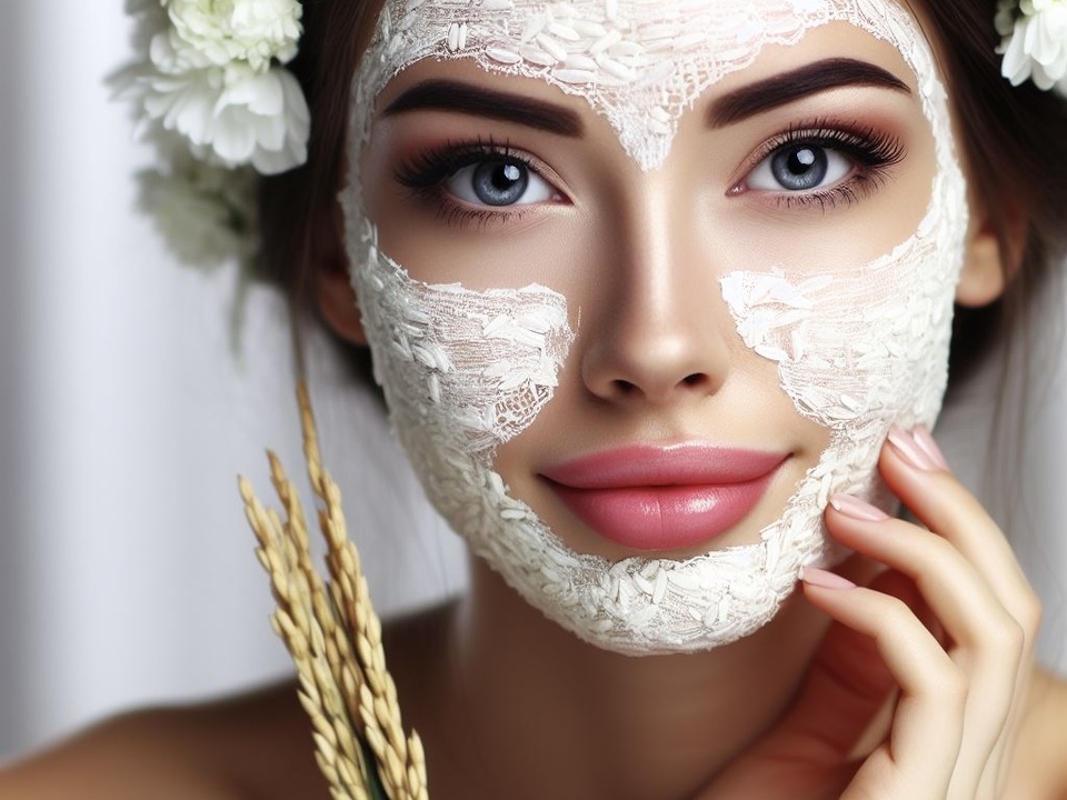 Рисовые маски для красивой кожи